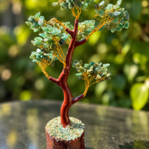Green Aventurine Gemstone Tree