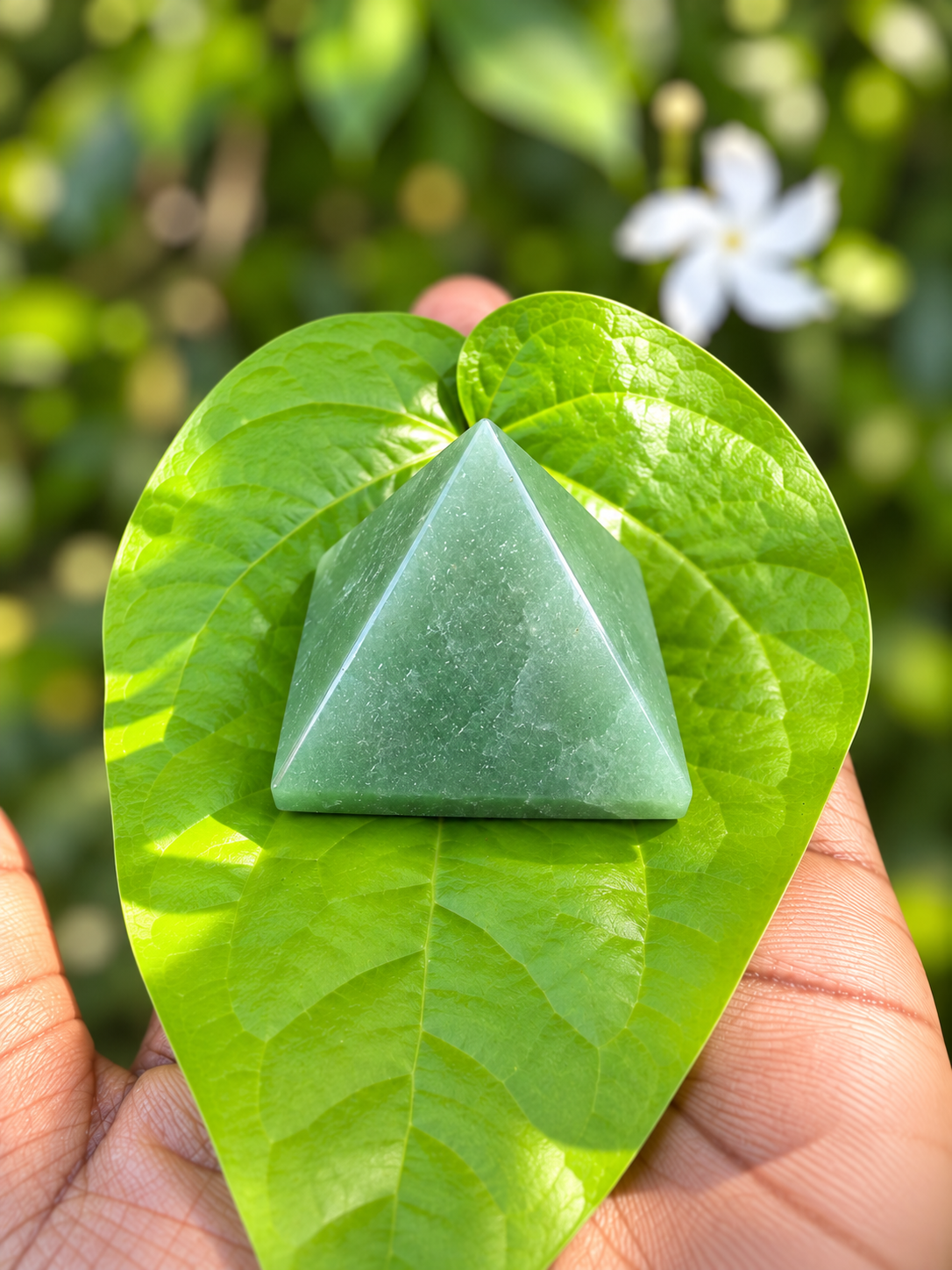 Green Aventurine Pyramid